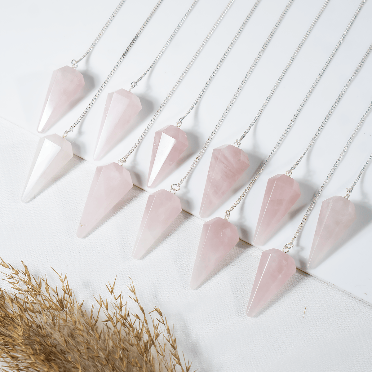 Gemstone Dowsing Pendulum | Chakra Healing Tool | Reiki Tool