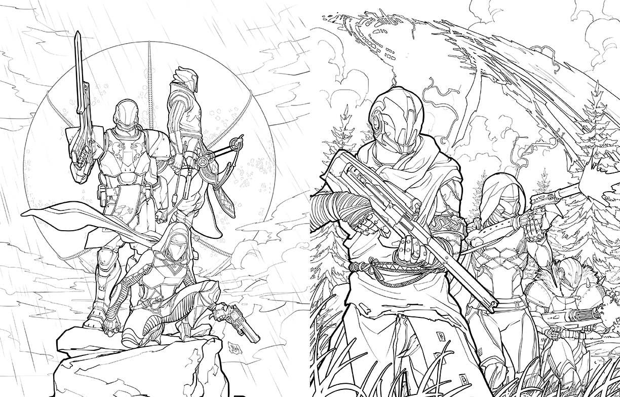 Destiny: The Official Coloring Book Vol. 2 (SUPER SALE!)