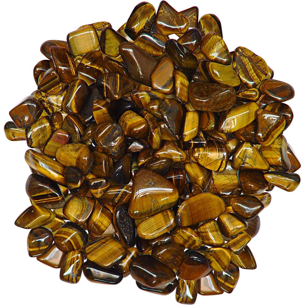 Tiger's Eye Tumbled Stones