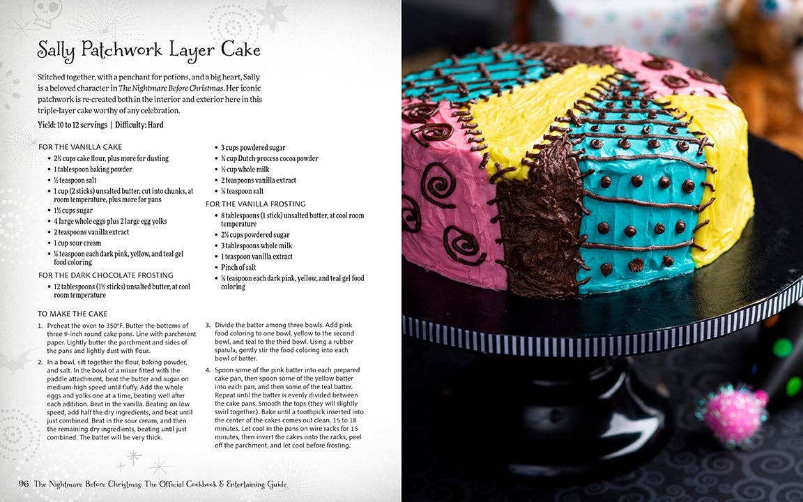 The Nightmare Before Christmas: The Official Cookbook-SALE!