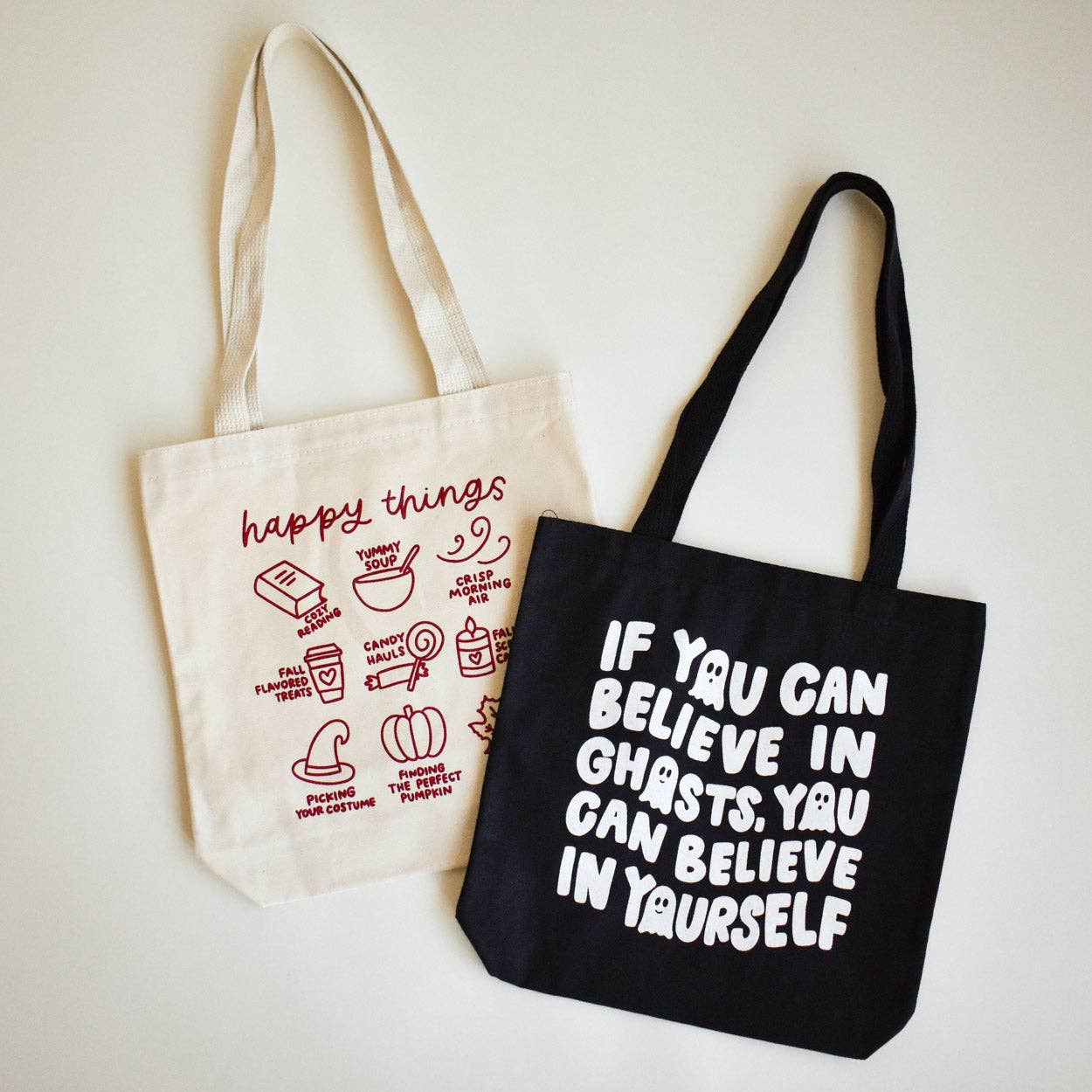 If You Can Believe In Ghosts Tote Bag | Halloween Accessories