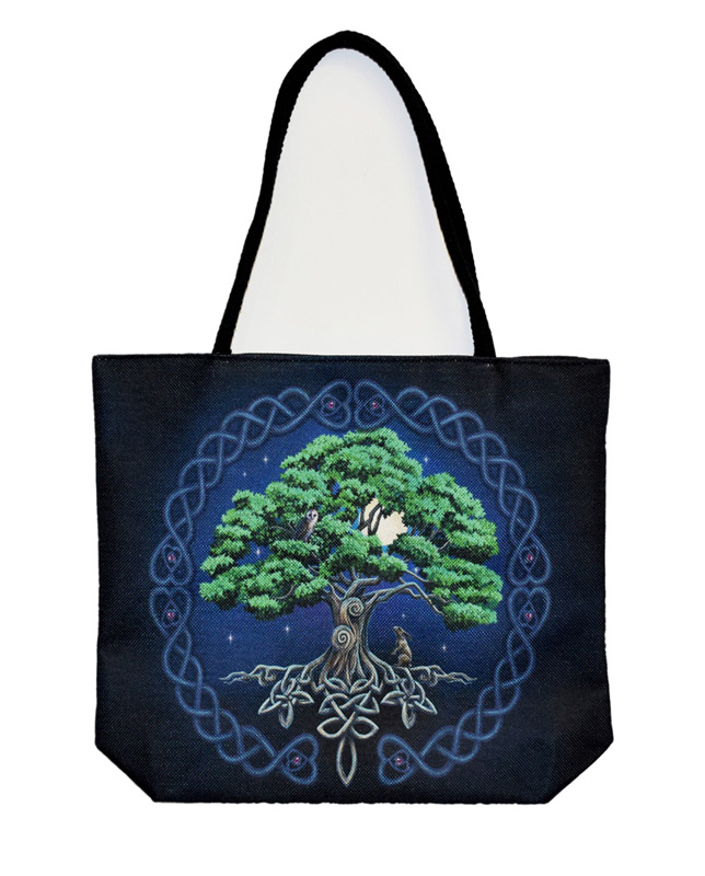 Tree of Life Jute Bag