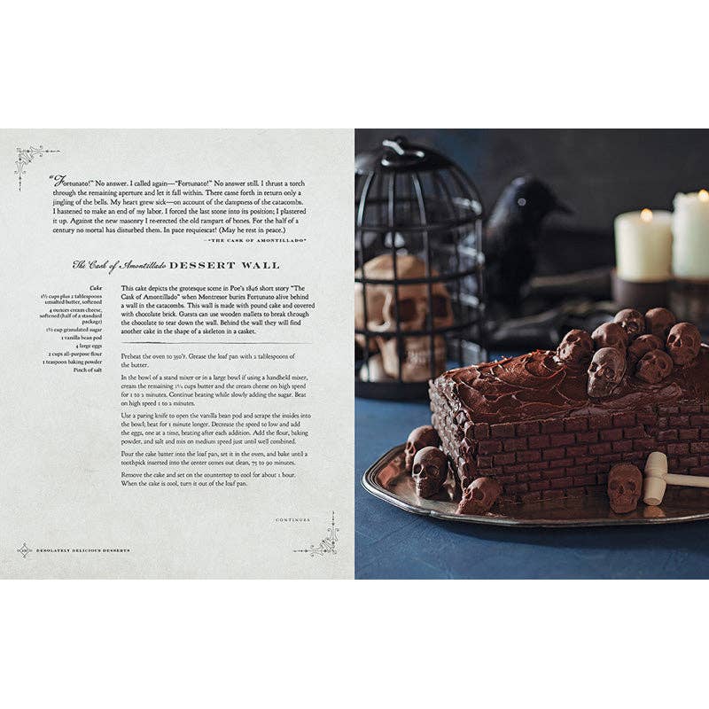 A Ravenous Feast (Edgar Alan Poe inspired Cookbook) - SALE!