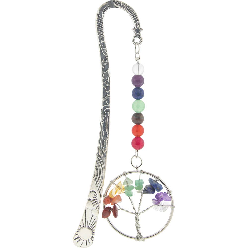 Metal Bookmark w/ Tree of Life - Chakra