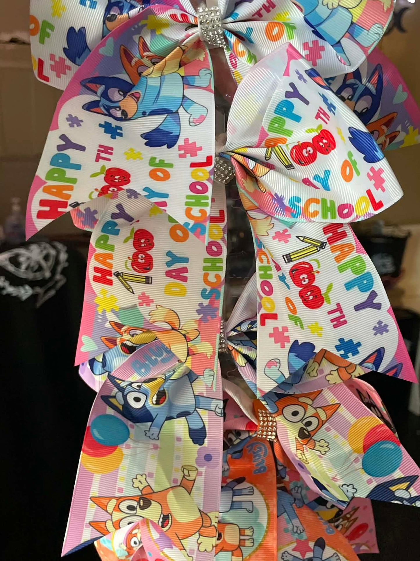 Bluey Hair Bows
