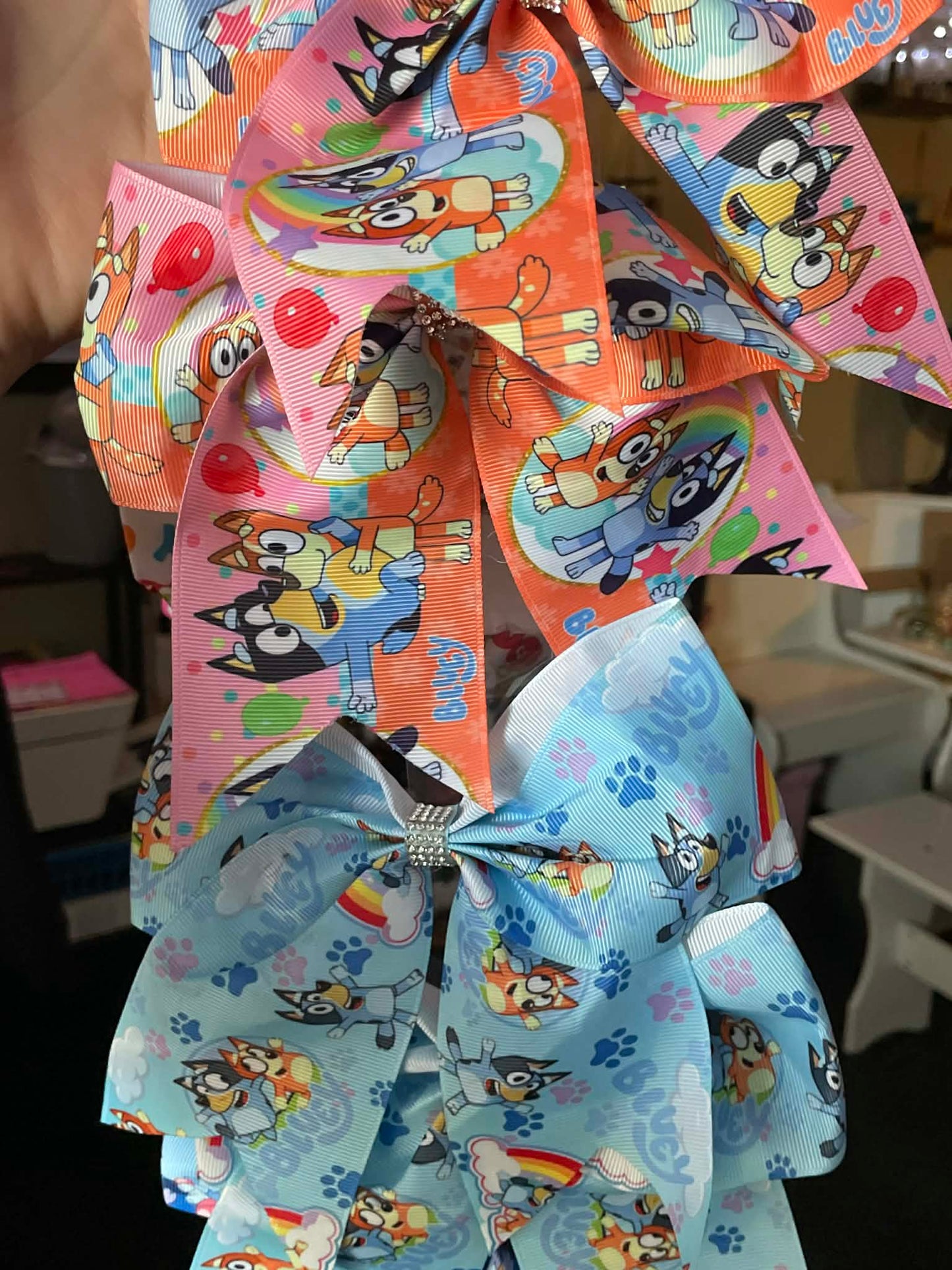 Bluey Hair Bows