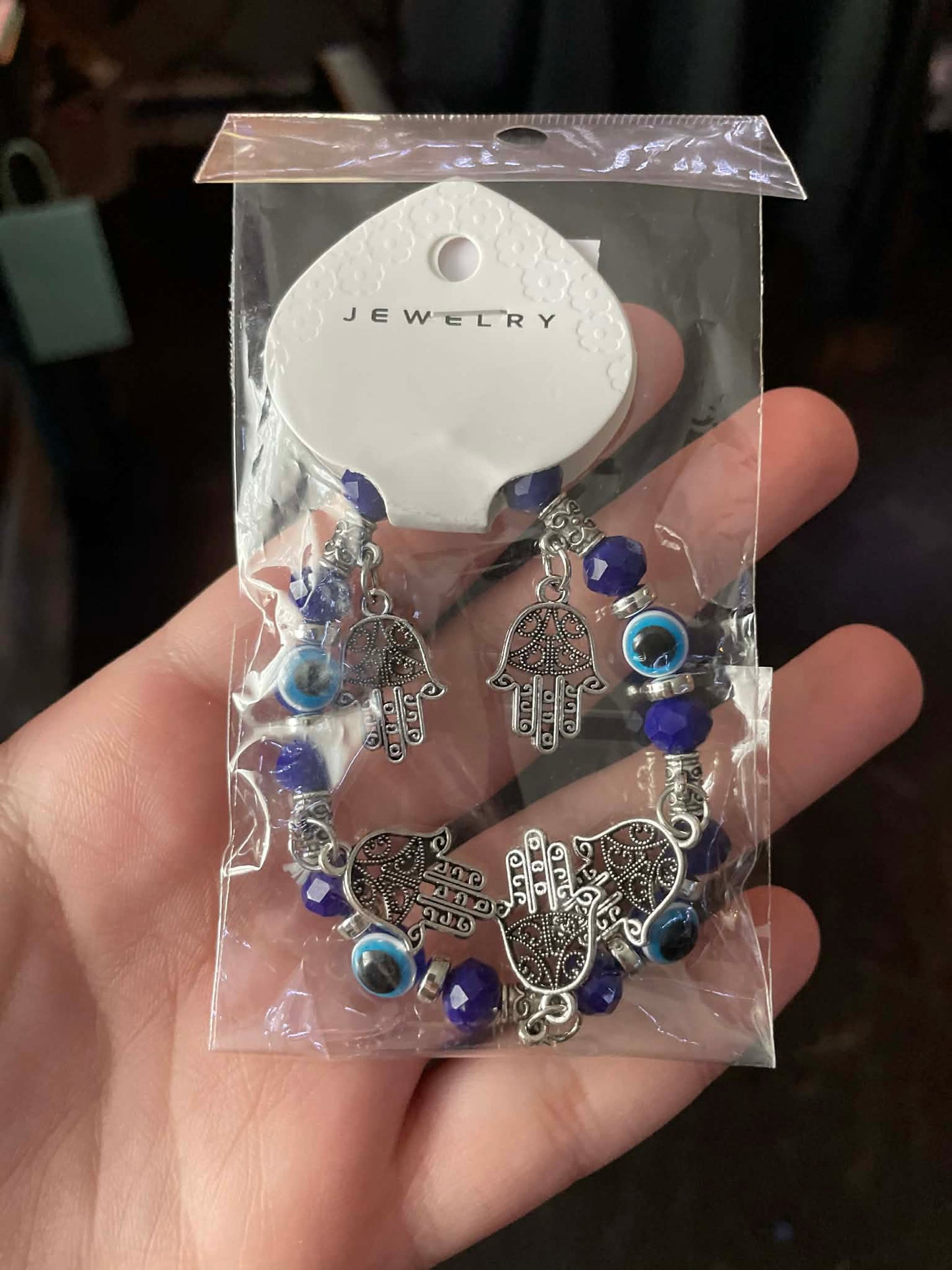 Blue Evil Eye Bracelet