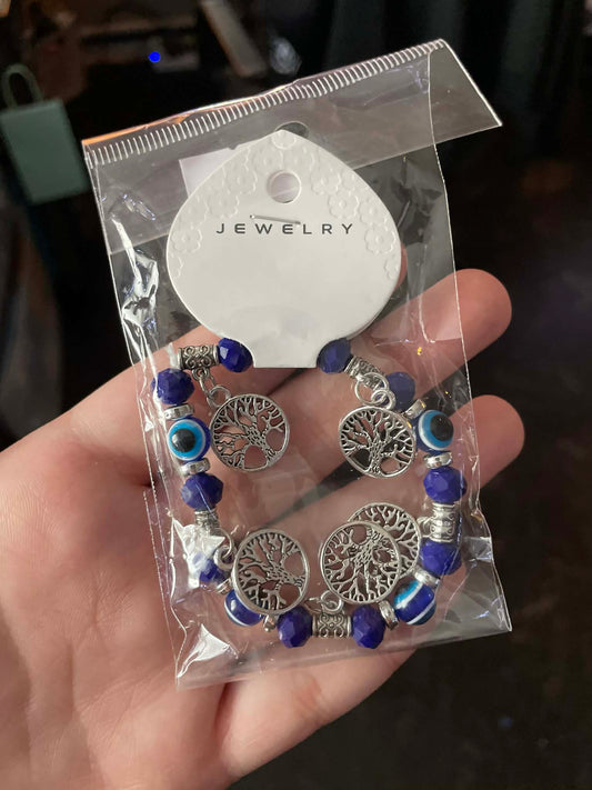 Blue Evil Eye Bracelet
