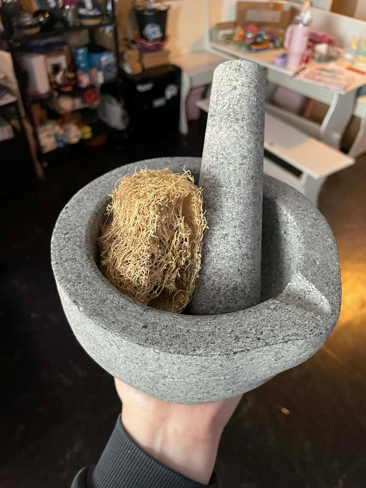Granite Mortar & Pestle