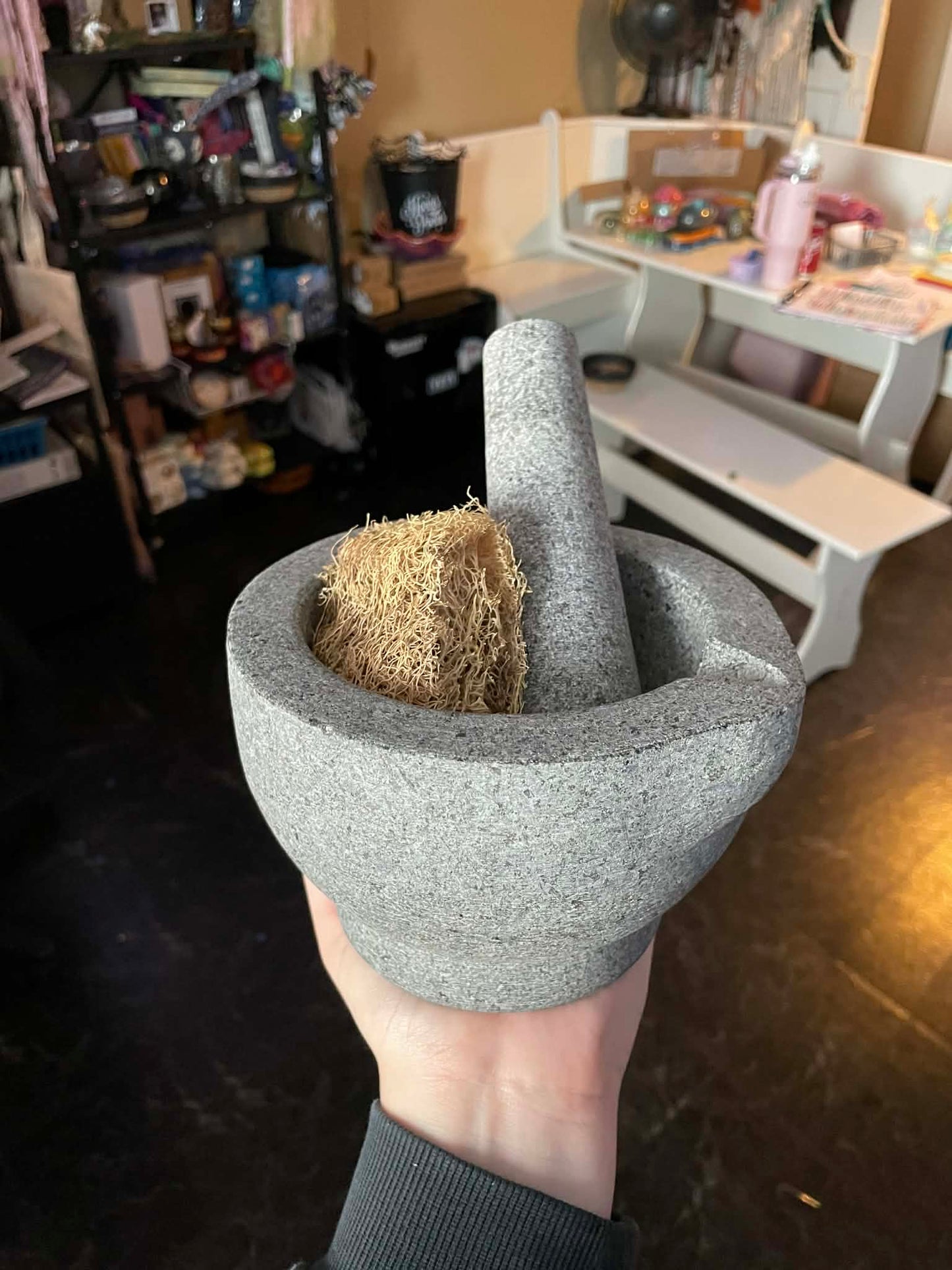 Granite Mortar & Pestle