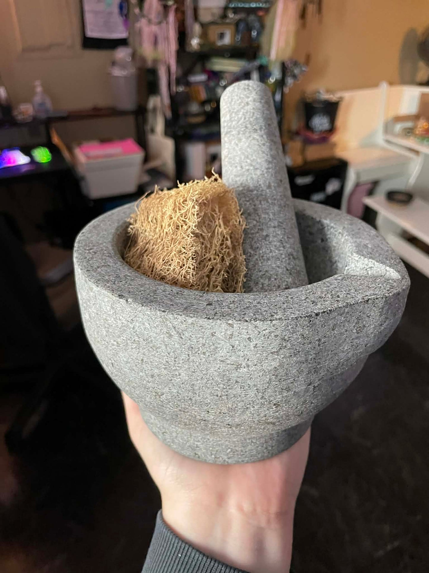 Granite Mortar & Pestle