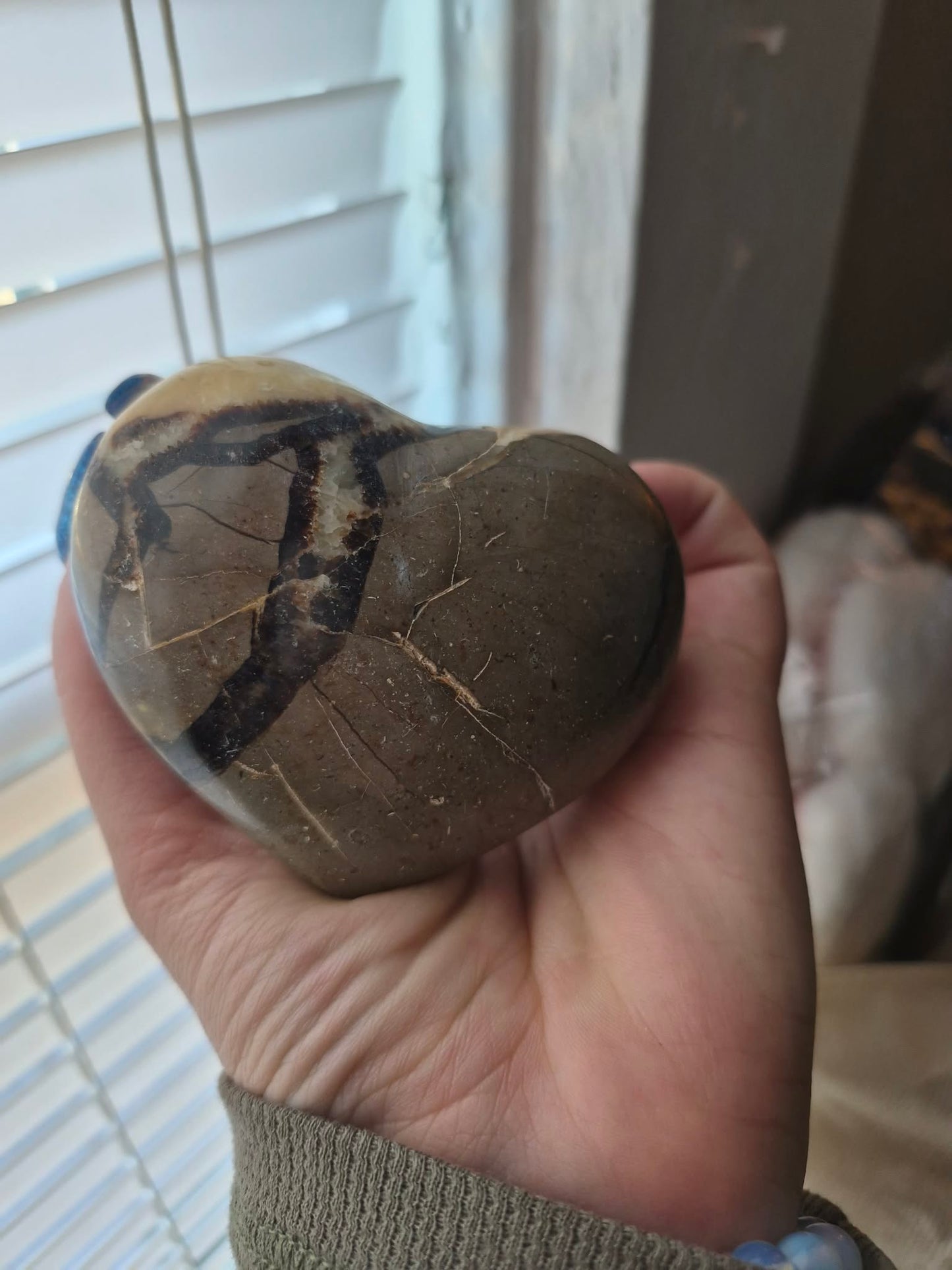 Septarian Heart