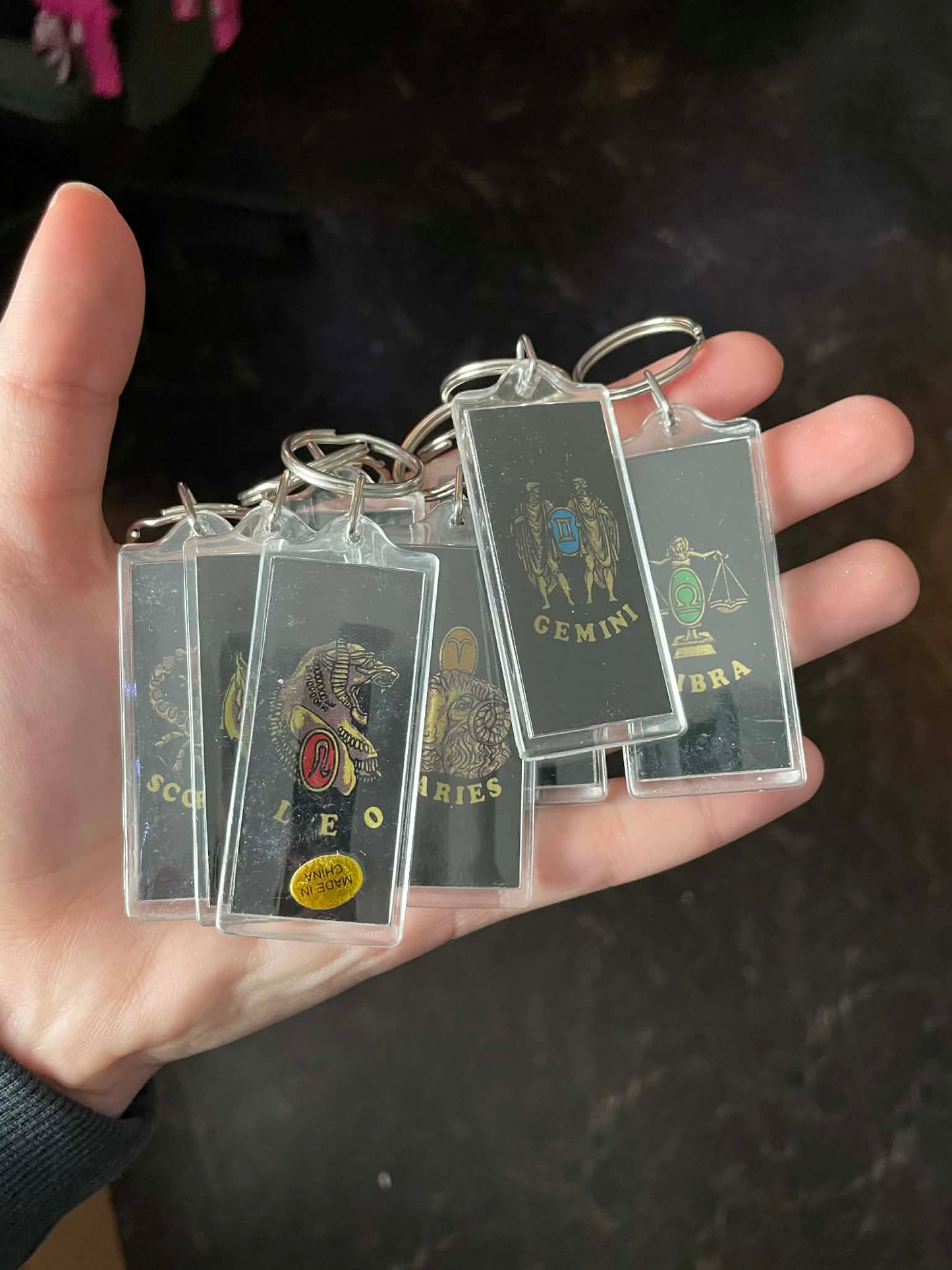 Zodiac Keychains