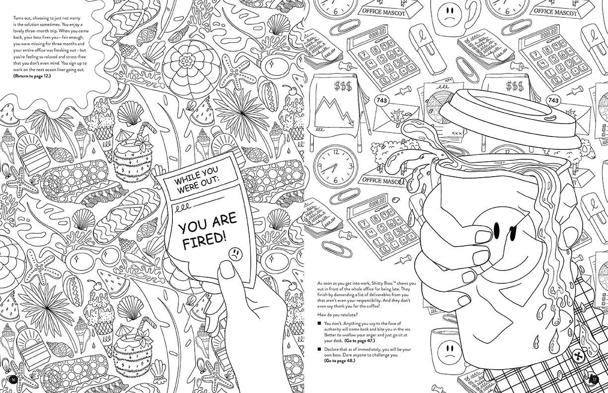 F*cking Go For It: A Not-So-Mindful Coloring Adventure! SALE