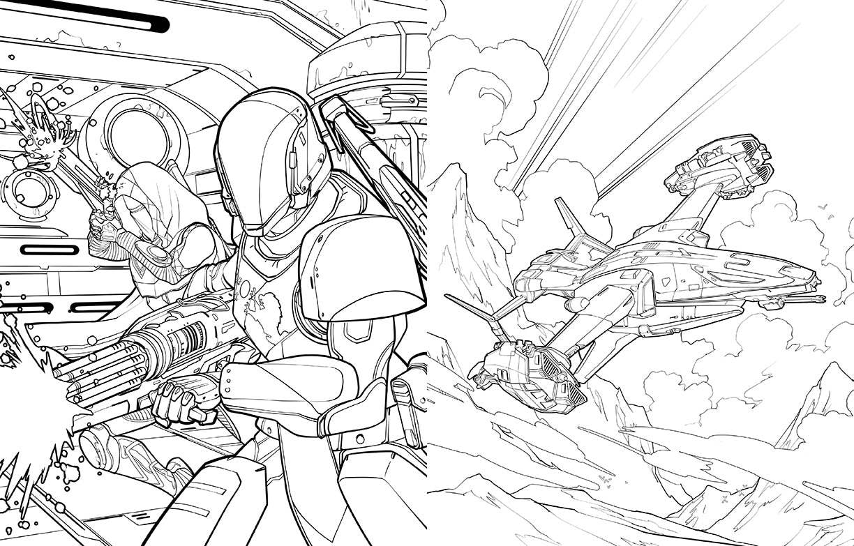 Destiny: The Official Coloring Book Vol. 2 (SUPER SALE!)