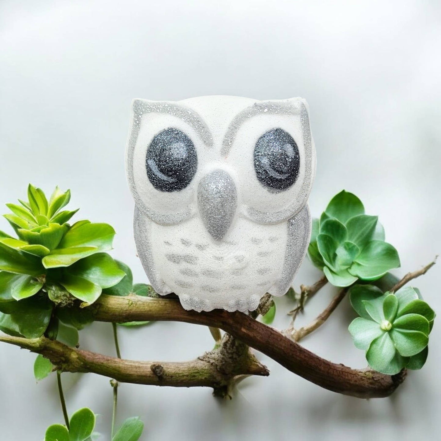 Whimsical Snow Owl Bath Bombs