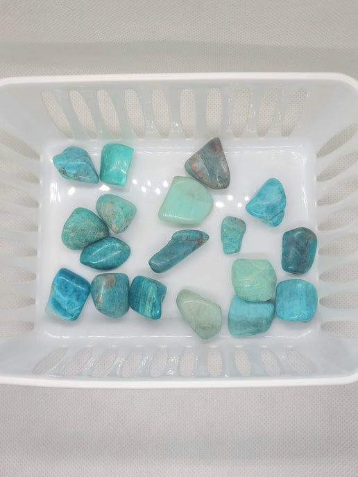 Small Amazonite Tumbled Stones