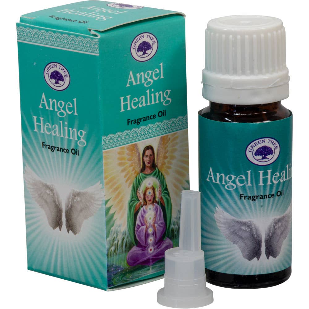 Green Tree Fragrance Oil 10ml - Angel Healing (Each)