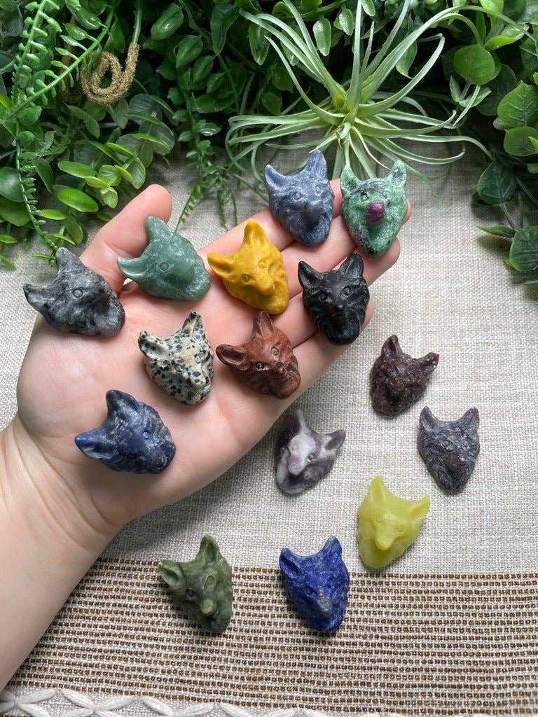 Crystal Wolf Head