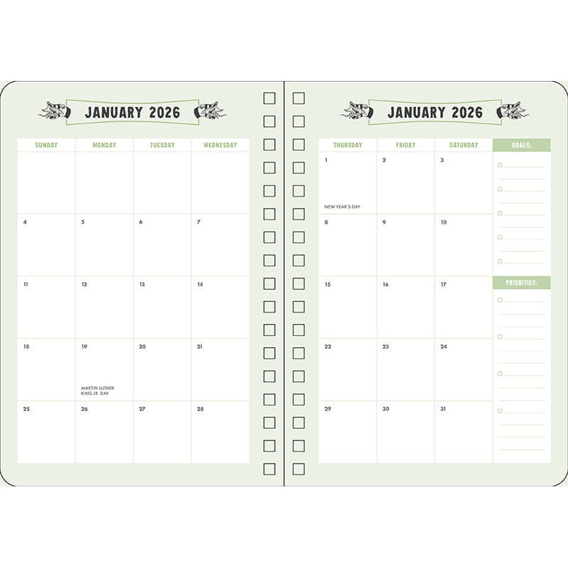 2026 Beetlejuice Beetlejuice 13-Month Weekly Planner-SALE!