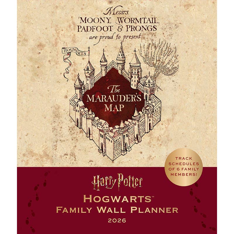 2026 Harry Potter: Hogwarts Family Wall Planner - SALE!