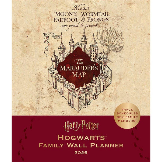 2026 Harry Potter: Hogwarts Family Wall Planner - SALE!