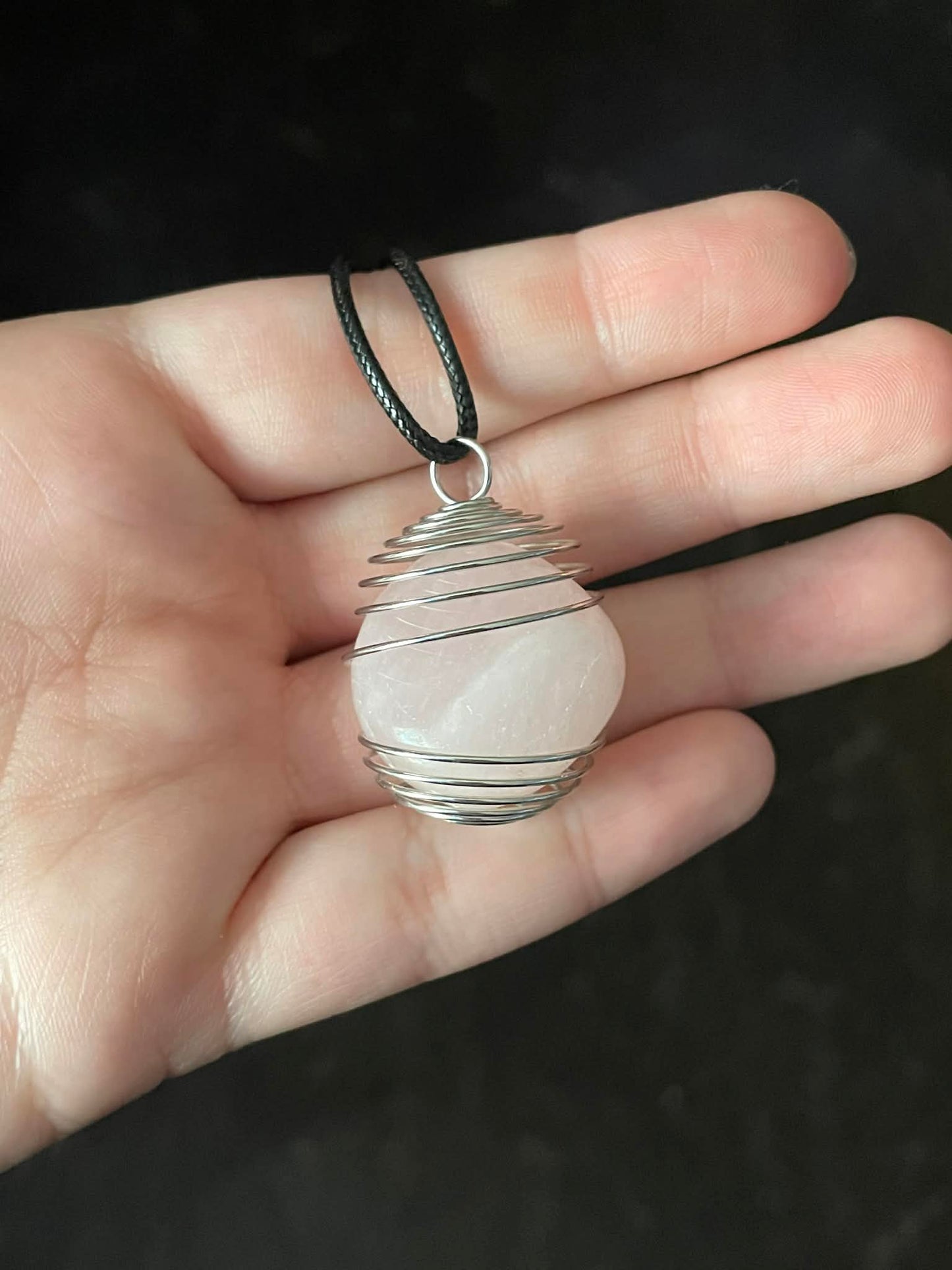 Necklace Cage and Gemstone | Randomized