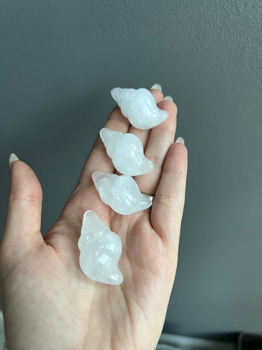 Clear Quartz Shell