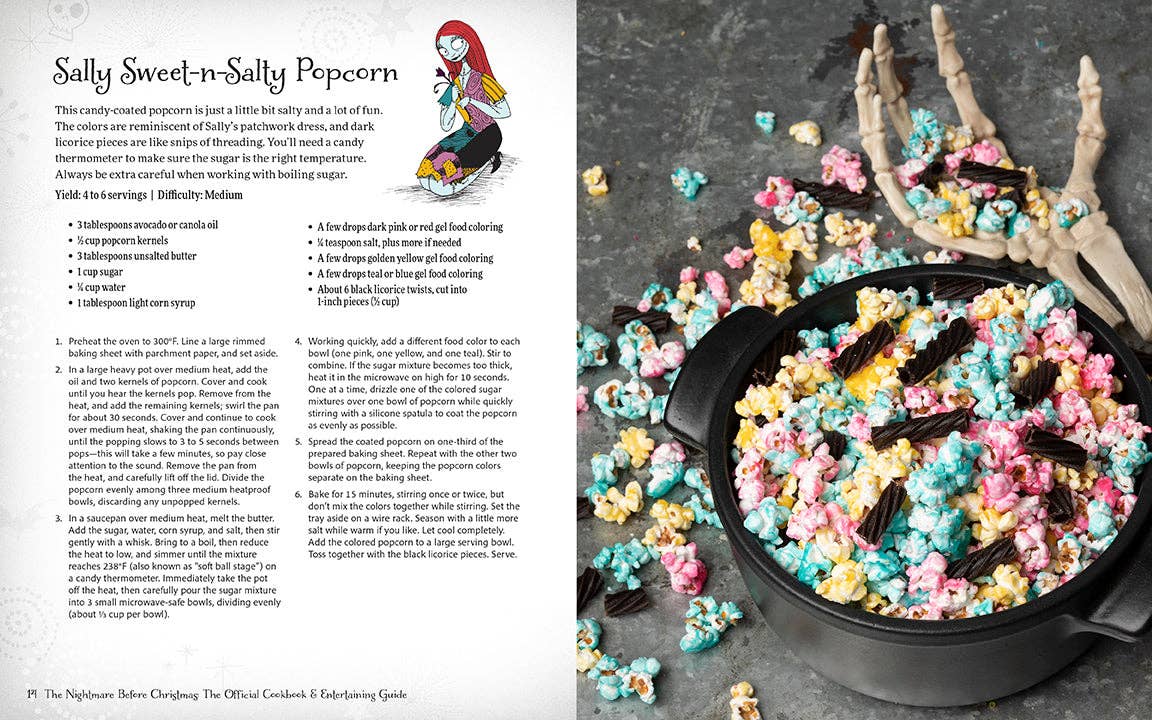The Nightmare Before Christmas: The Official Cookbook-SALE!