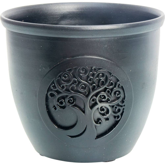 Metal Smudge Pot - Tree of Life Small (Each)