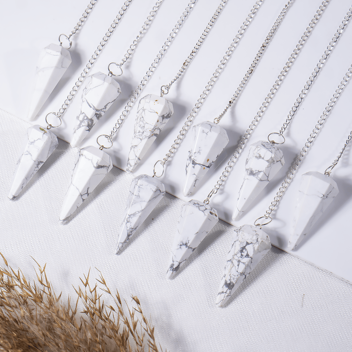 Gemstone Dowsing Pendulum | Chakra Healing Tool | Reiki Tool