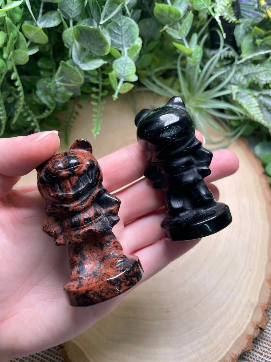 Obsidian Cat Man