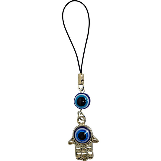 Evil Eye Talisman Cell Holder - Fatima Hand (Each)