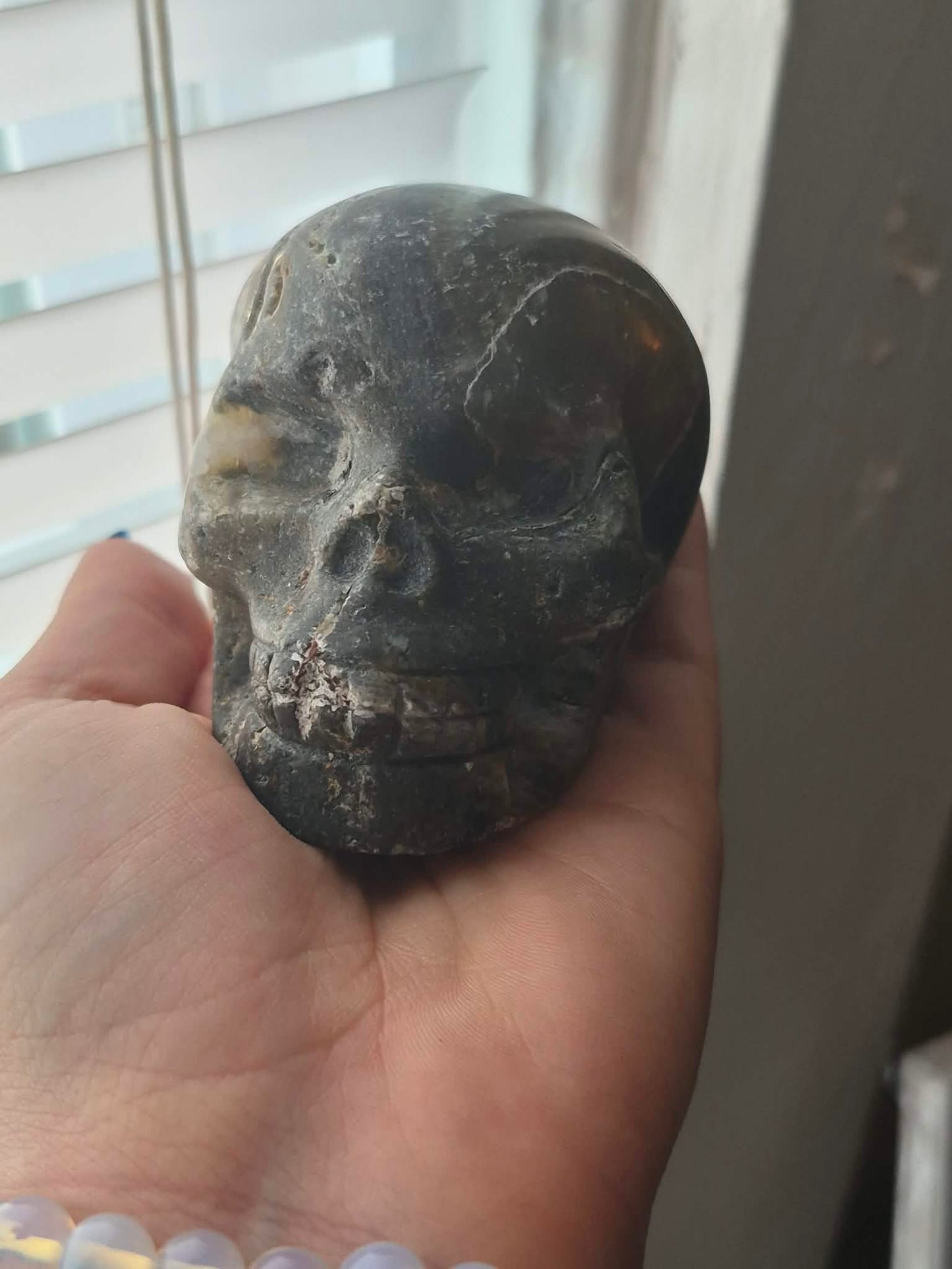 Fluorite & Sphalerite Skull