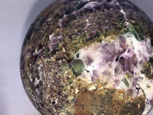 Fluorite Vug Sphere