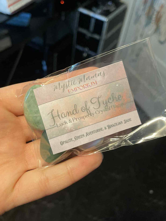 Hand of Tyche | Luck & Prosperity Crystal Baggie
