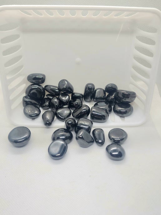 Hematite Tumbled Stones