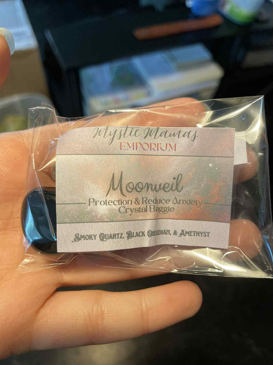 Moonveil | Protection & Reduce Anxiety Crystal Baggie