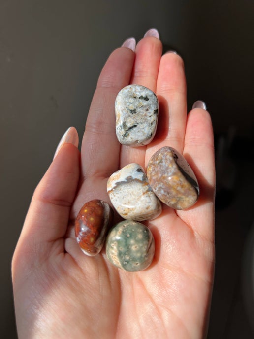 Ocean Jasper Tumbled Stones