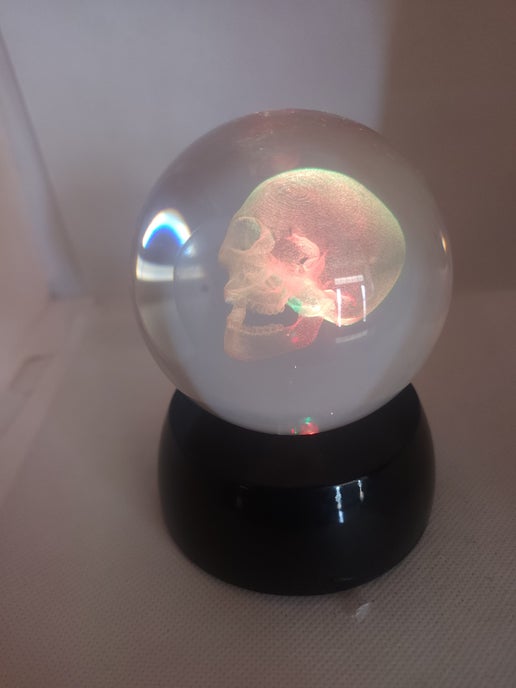 COST REDUCED | Skull Gazing Ball