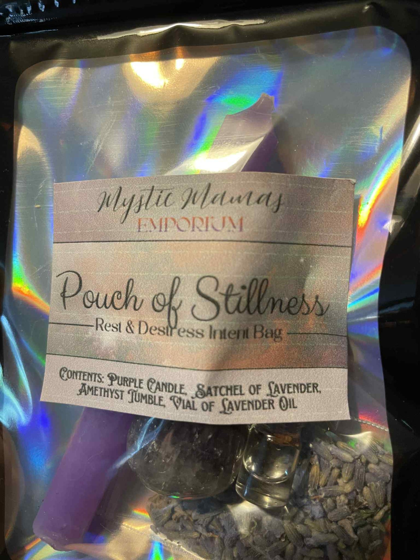 Pouch of Stillness | Rest & Destress Intent Bag
