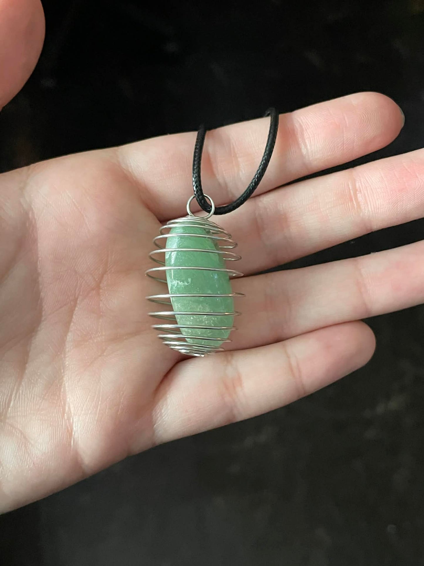Necklace Cage and Gemstone | Randomized