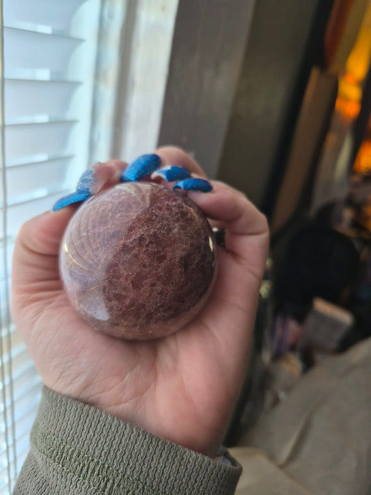 Strawberry Quartz Sphere