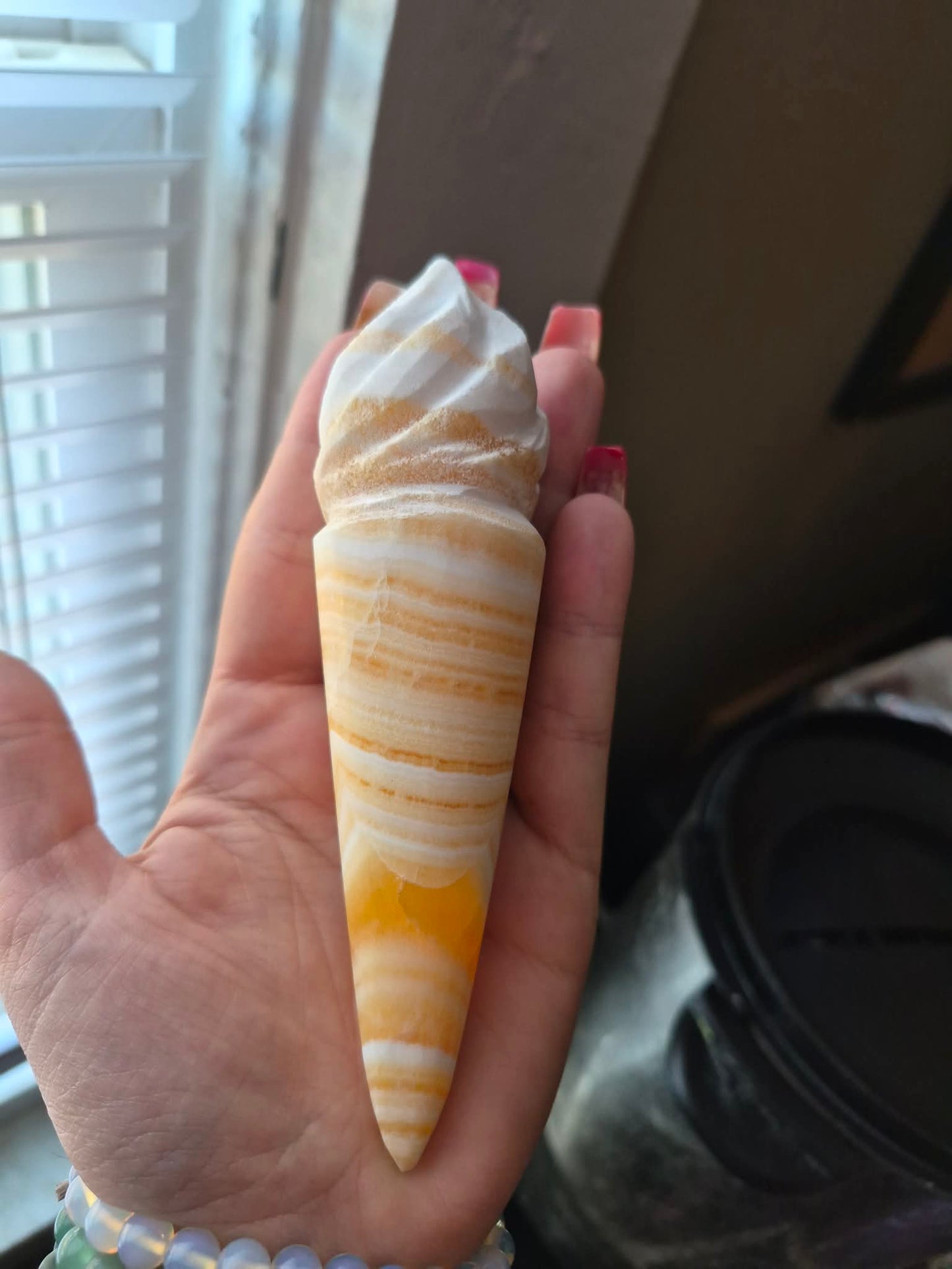 Yellow Calcite Torch